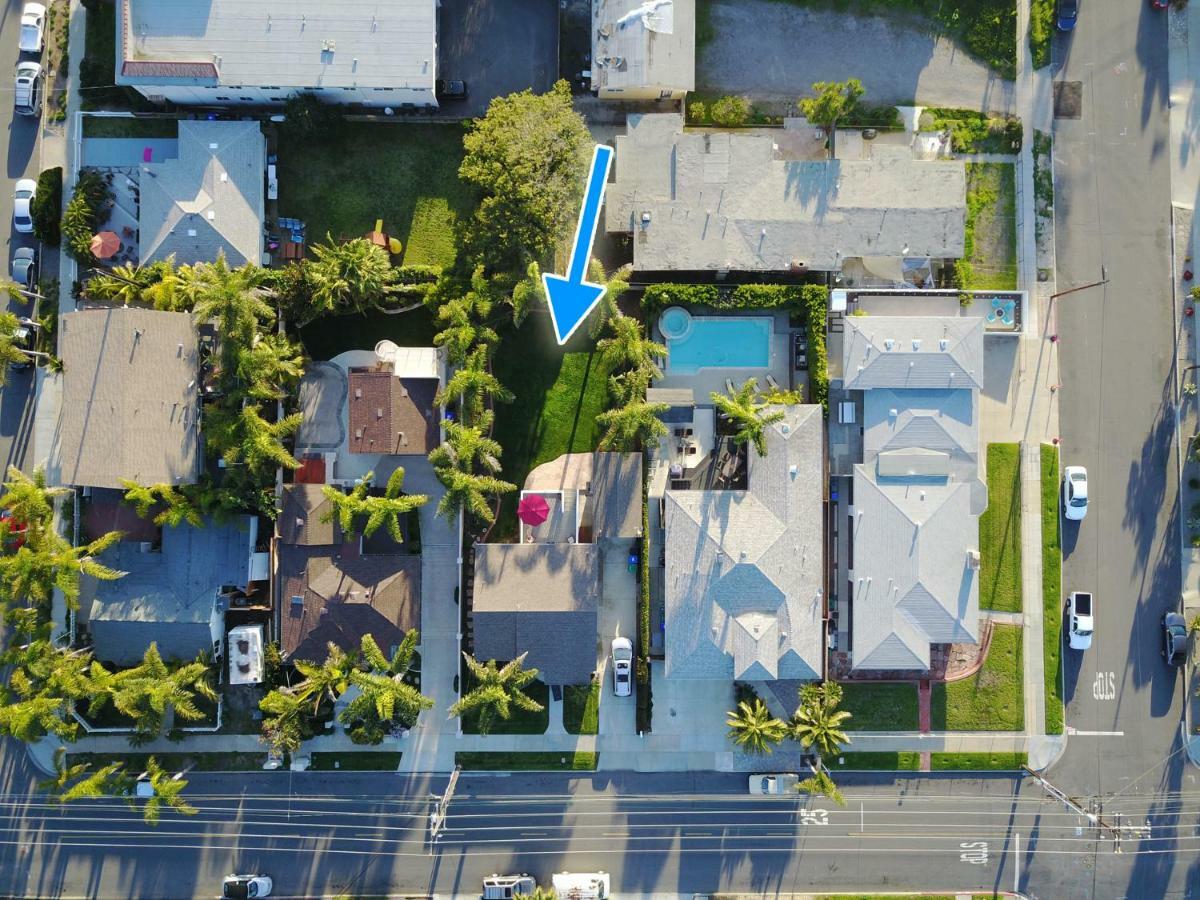 Ultimate Beach Bungalow - 1 Block From Beach - Huge Backyard Carlsbad Exteriör bild