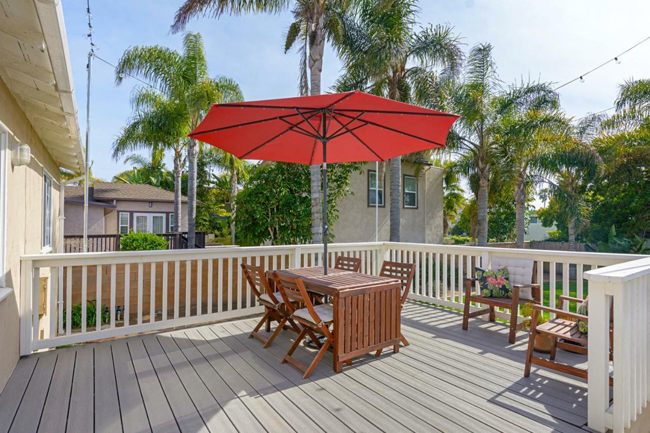 Ultimate Beach Bungalow - 1 Block From Beach - Huge Backyard Carlsbad Exteriör bild