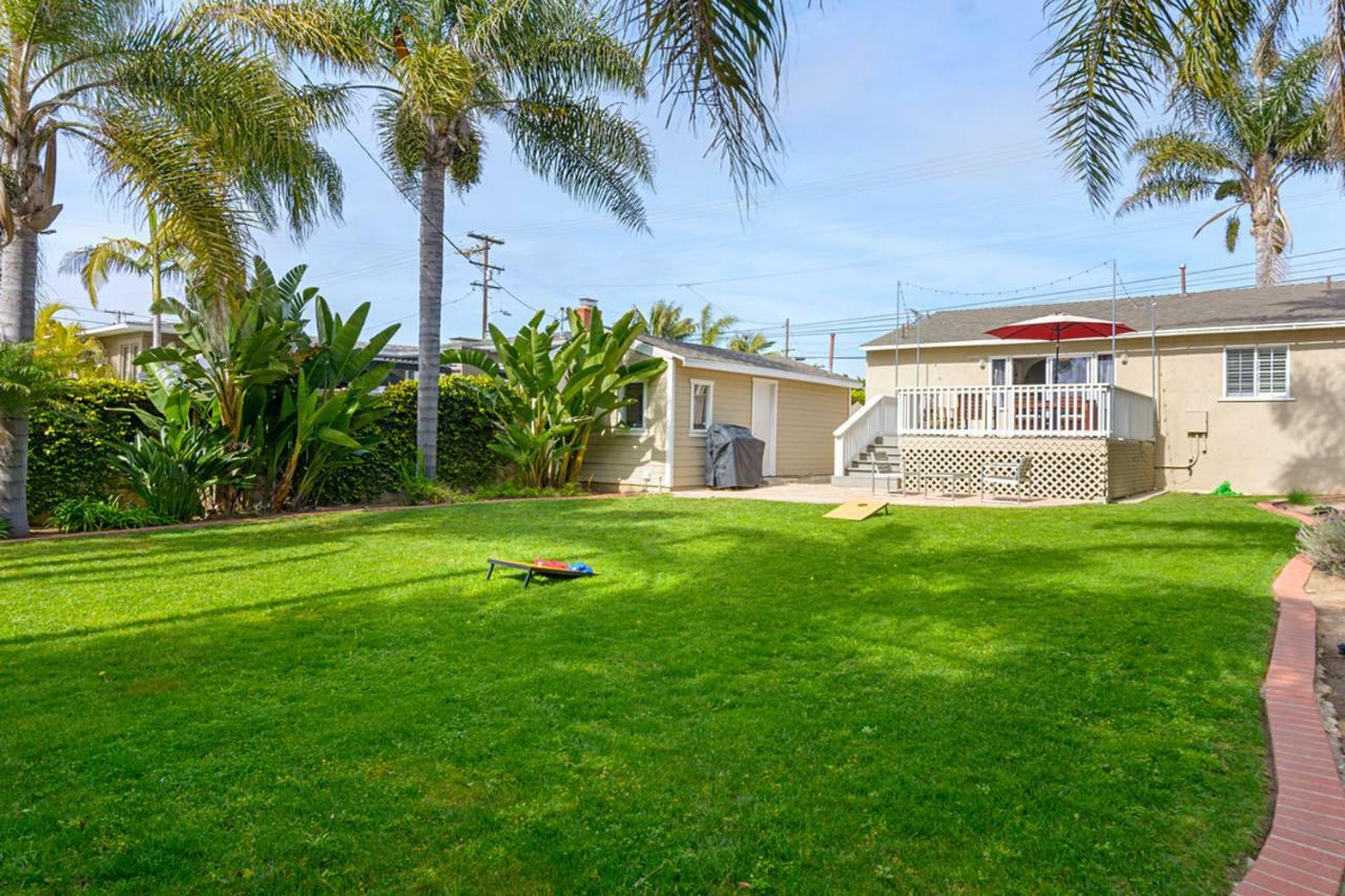 Ultimate Beach Bungalow - 1 Block From Beach - Huge Backyard Carlsbad Exteriör bild